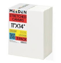 Meeden Stretched Canvas  11*14" 11Pcs *1Pkt