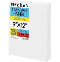 Meeden Canvas Panel Thin 9*12" 15Pcs*1Pkt