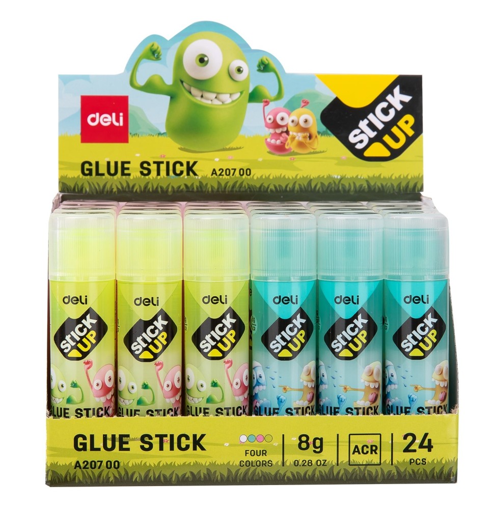 Deli glue stick set 8g - 24 pcs