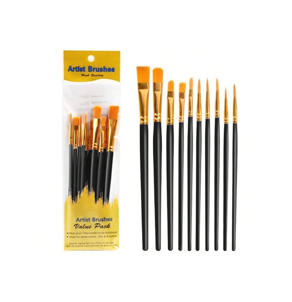 Pan Wen Bo Artist Brush 12Pc 1Pck