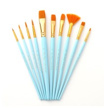 Yalong Artist Brush 10Pcs 1Pkt