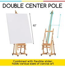 Meeden Large H-Frame Studio Easel 1Pc