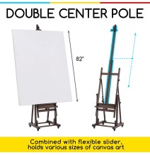 Meeden Heavy-Duty Extra Large H-Frame Studio Easel  1Pc