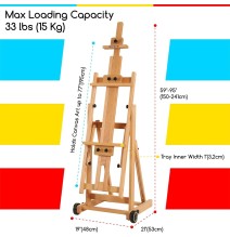 Meeden Versatile Studio H-Frame Easel 1Pc