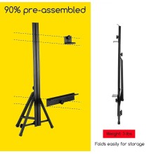 Meeden Studio Aluminum Tabletop Easel 1Pc