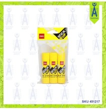 Deli Glue Stick 8g  3in 1 PCK