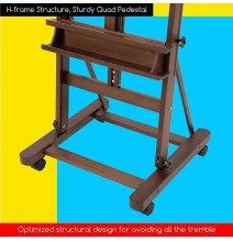 Meeden Extra Large H-Frame Studio Easel 1Pc