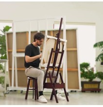 Meeden Forward Tiltstudio H-Frame Easel W/Drawer 1Pc