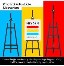 Meeden Basic Studio Adjustable Wood Easel 1Pc