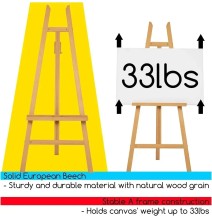 Meeden Large A-Frame Display Easel 1Pc