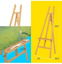 Meeden Large A-Frame Display Easel 1Pc