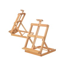 Meeden Tabletop Studio H-Frame Wooden Easel 1Pc