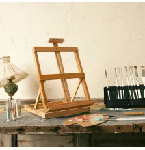 Meeden Tabletop Studio H-Frame Wooden Easel 1Pc