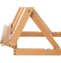 Meeden Tabletop Studio H-Frame Wooden Easel 1Pc