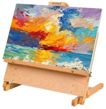 Meeden Adjustable Tabletop Drawing Board Easel 1Pc