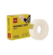 Deli Invisible Tape 18mmX33M 6pc 1Pck