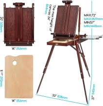 Meeden French Style Large Sketchbox Easel 1Pc