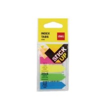 Deli stick-Up Index Tabs 20x5Sh/43X128mm 1Pc