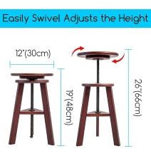 Meeden Drafting Stool 20.1x12.8x3.5 1Pc