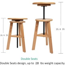 Meeden Drafting Stool 20.1x12.8x3.5 1Pc