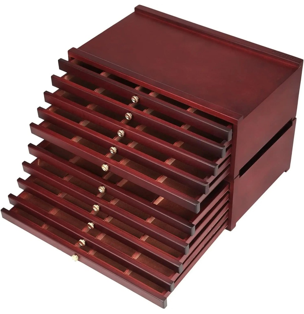 Meeden 10-Drawer Art Supplies Storage Box 1Pc