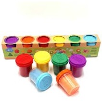 Yalong Play Dough Froit Aroma 6Pcs 1Pck