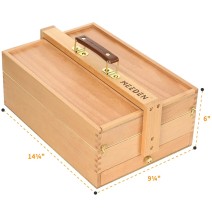 Meeden Wooden Tools Storage Box 1Pc