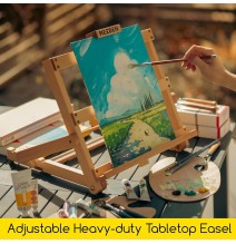 Meeden Foldable Tabletop H-Frame Easel 1Pc