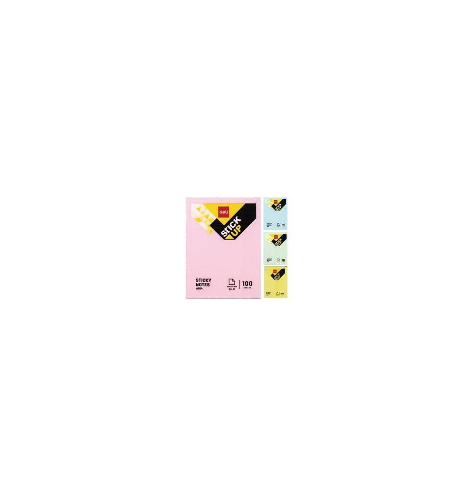 Deli stick-up sticky note 100sh/3x4 1pck