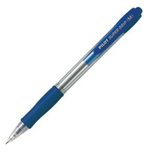 Pilot Super Grip M Pen Blue 1Pc