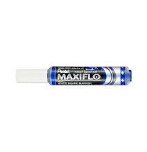 Pentel Maxiflo White Board Marker Blue Chisel Point  1Pc