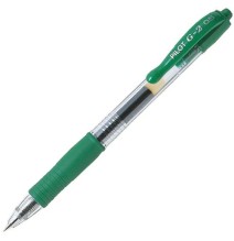 Pilot G-2 Gel Pen Extra Fine 0.5mm Green 1Pc