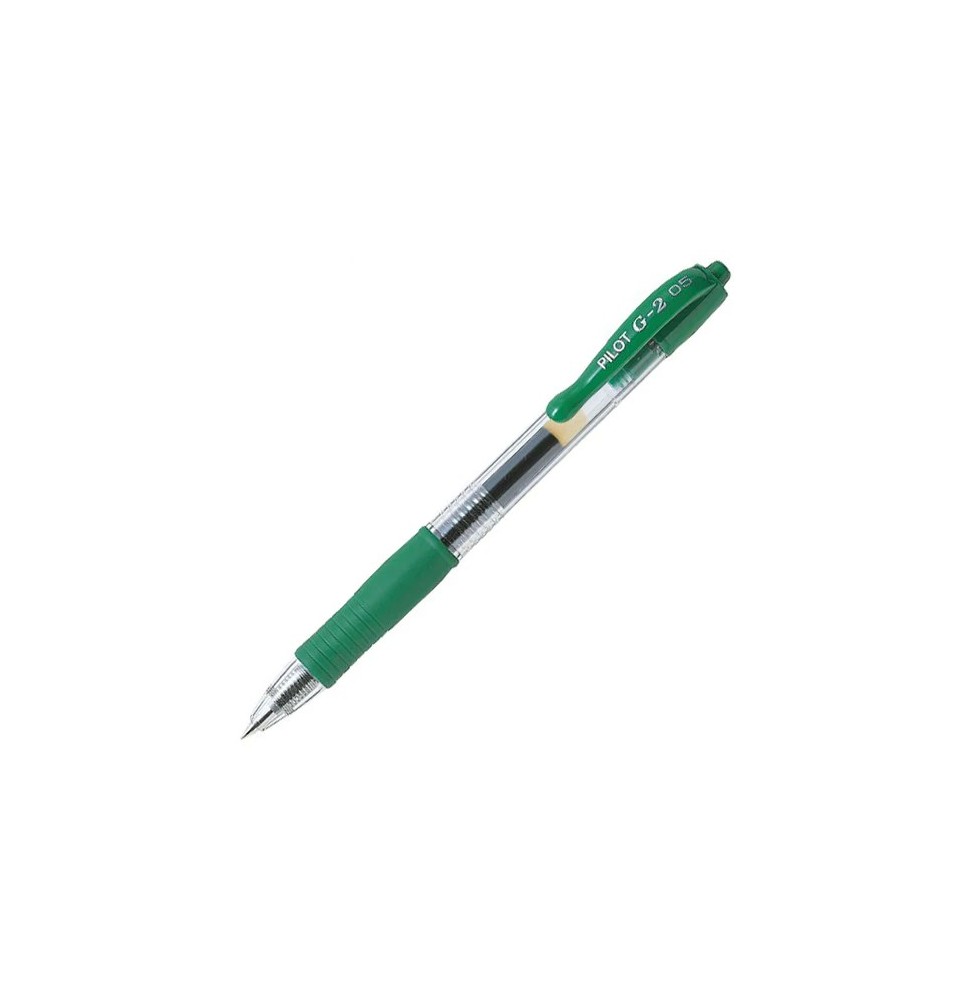 Pilot G-2 Gel Pen Extra Fine 0.5mm Green 1Pc