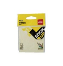 Deli Stick-Up Sticky Notes 25x4Sht/3x3 1Pck