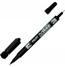 Pilot Twin Marker Black 1Pc