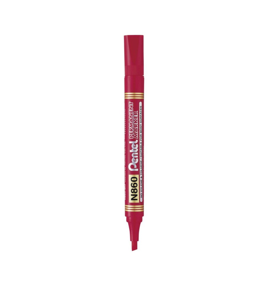 Pentel Permanent Marker Red 1Pc