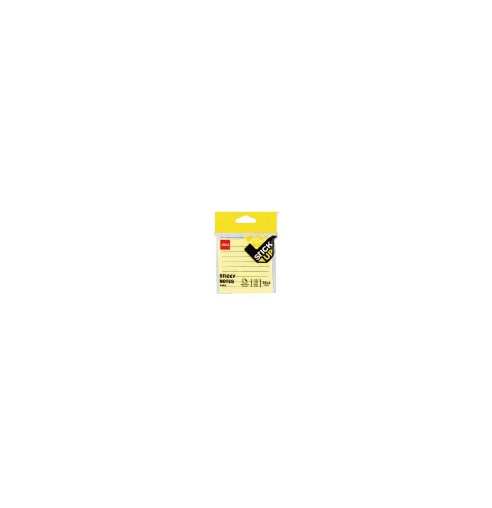 Deli Sticky Notes 25x4Sht 1pck