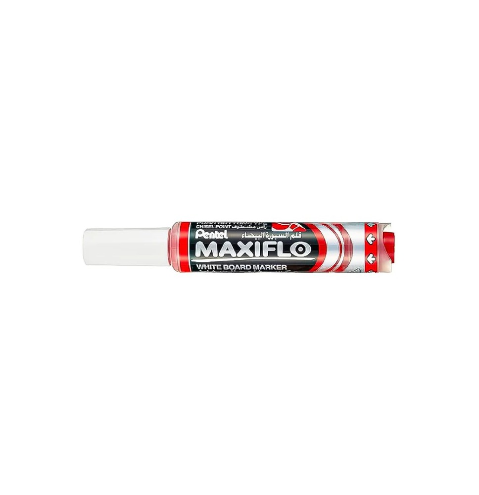 Pentel Red Maxiflo White Board Marker 1Pc