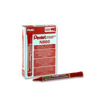 Pentel Permanent Marker Red 1Pc