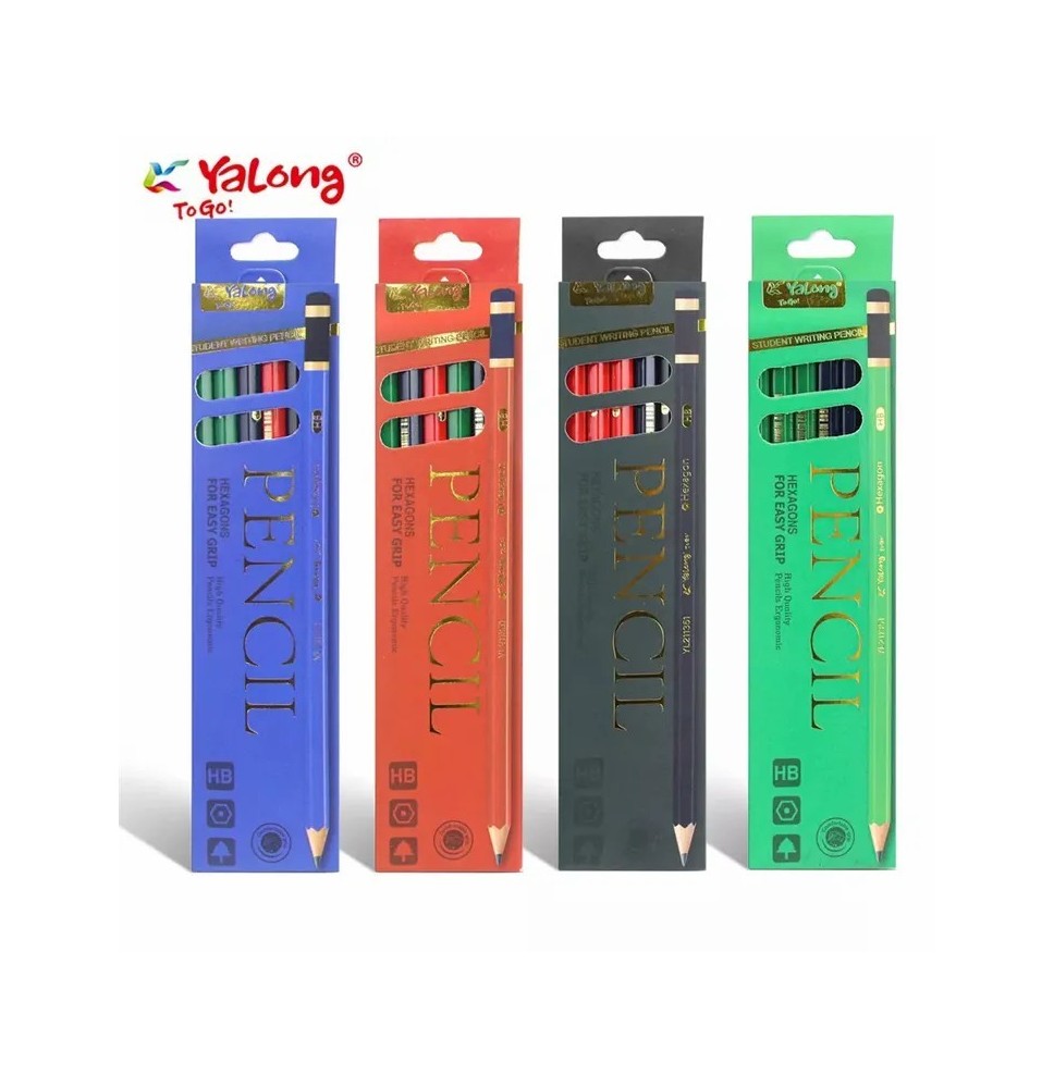 Yalong Hb Pencils 12Pc 1Pck