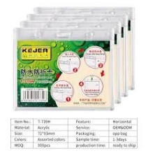 Kejea Water Proof Anti - Fold Card 5Pcs Pck