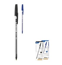 Deli Think Ball Pen Black 0.7MM 12PCS*1Pkt