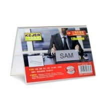 Kejea Triangle Card Stand 120+80mm 1Pc