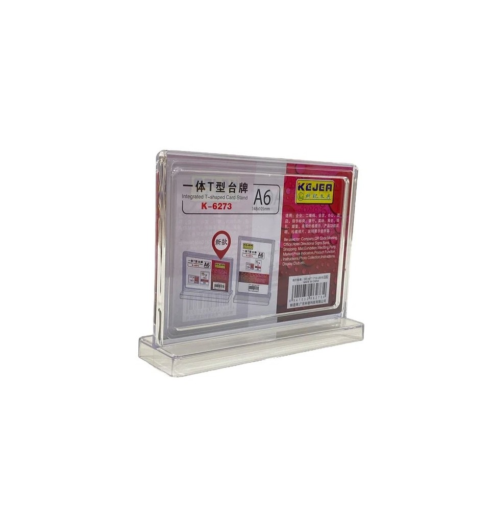 Kejea Integrated T-Shard Card Stand A6 1pc