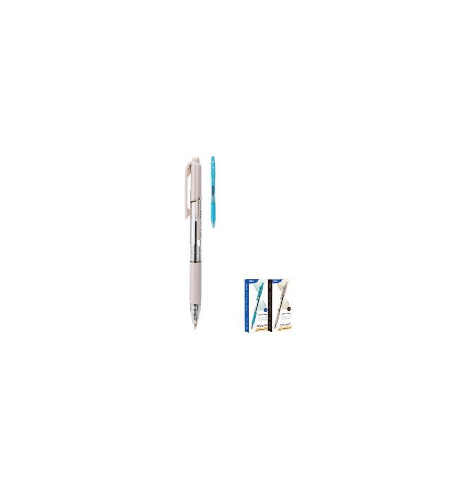 Deli Exteam Ball Pen Blue 12Pc 1Pkt