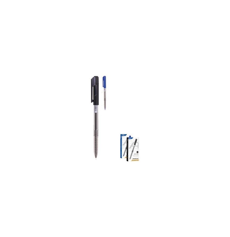 Deli Think Ball Pen 0.7mm Blue 12Pc 1Pck