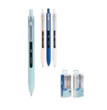 Deli Linfini Gel Pen 0.5MM Gel Pen Blue 12Pc 1Pck