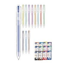 Deli Delight Gel Pen Black 12P 1Pck