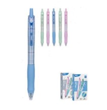 Deli Quick Dry Gel Pen 0.5mm Blue 12Pcs*1Pck