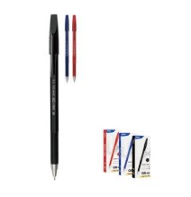 Deli Think Semi Gel Pen Black 0.5MM 12PCS 1Pck